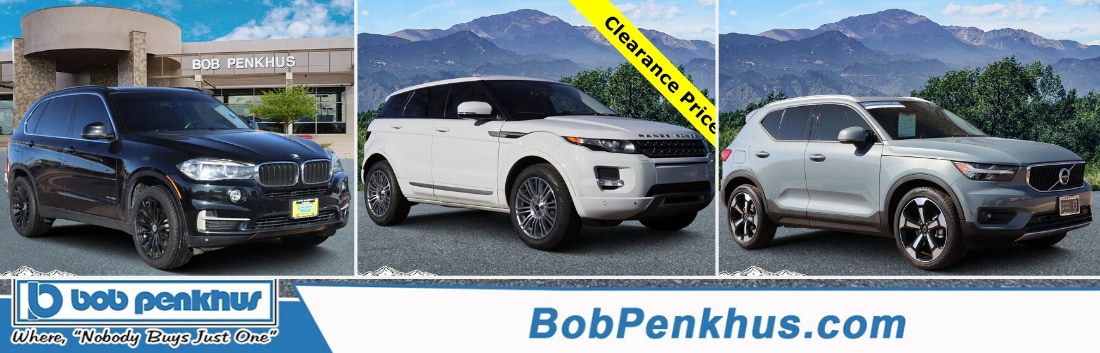 Used luxury SUVs for sale in Colorado Springs at Bob Penkhus