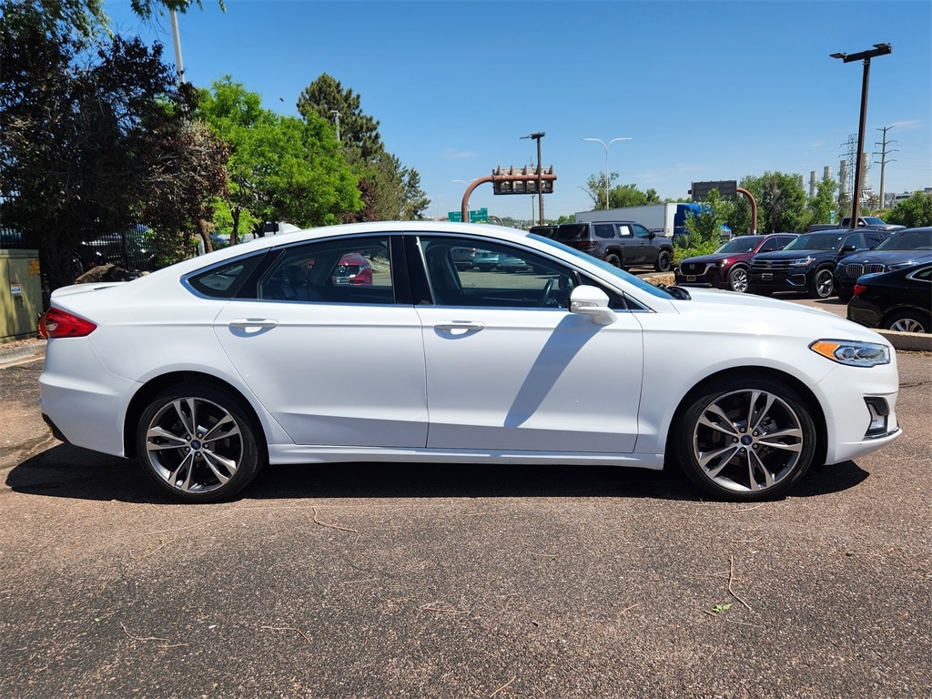 Used 2020 Ford Fusion Titanium with VIN 3FA6P0D93LR204512 for sale in Colorado Springs, CO