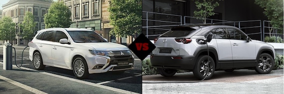 2020 Mitsubishi Outlander Phev Vs 2021 Mazda Mx 30 Bob Penkhus