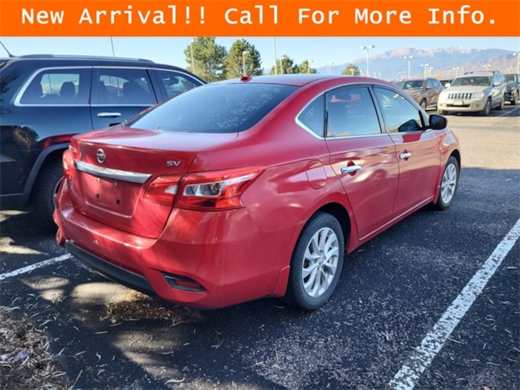 Used 2018 Nissan Sentra SV Sedan