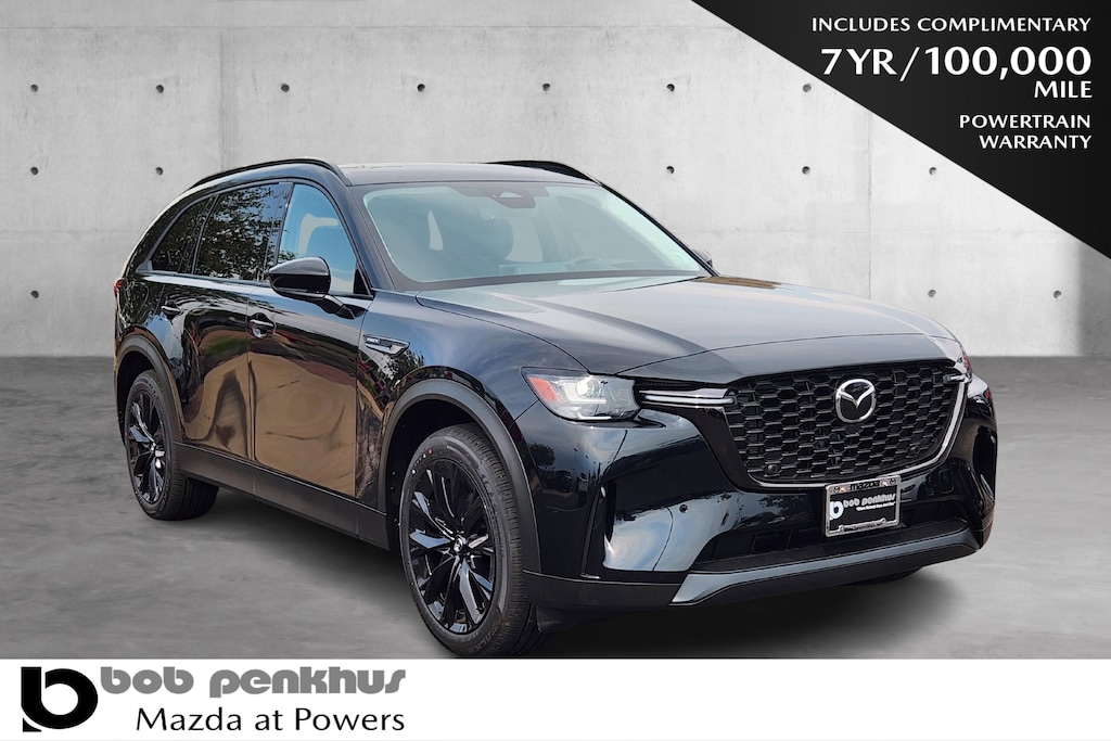 New 2025 Mazda CX-90 Plug-In Hybrid Premium Sport AWD Sport Utility