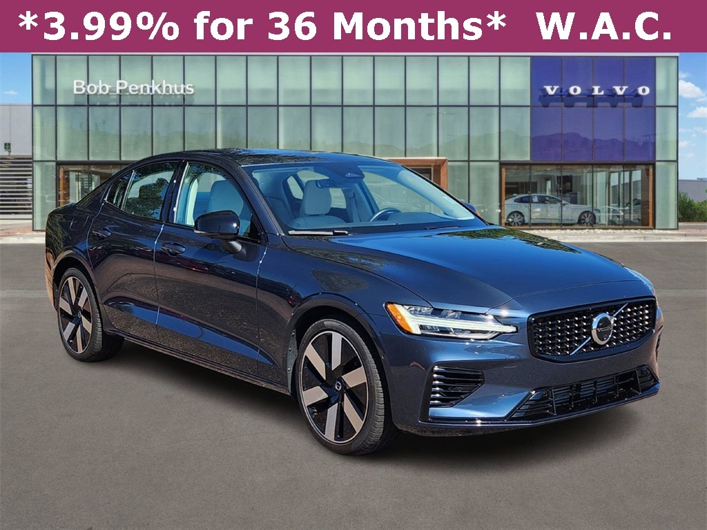 Certified 2024 Volvo S60 Recharge Plug-In Hybrid T8 Plus Dark Theme Sedan