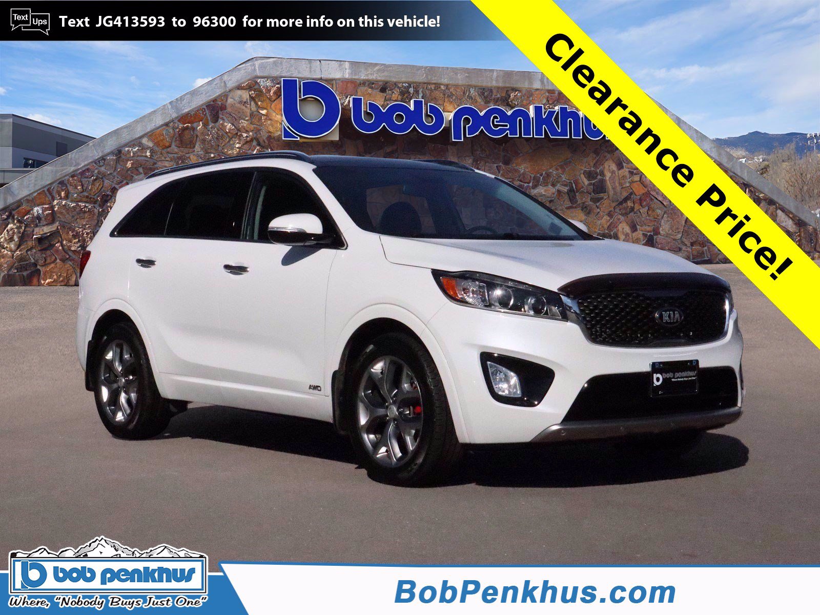 Used 2018 Kia Sorento Sx V6 Vin 5xypkda54jg413593 Bob Penkhus Volvo Cars Colorado Springs