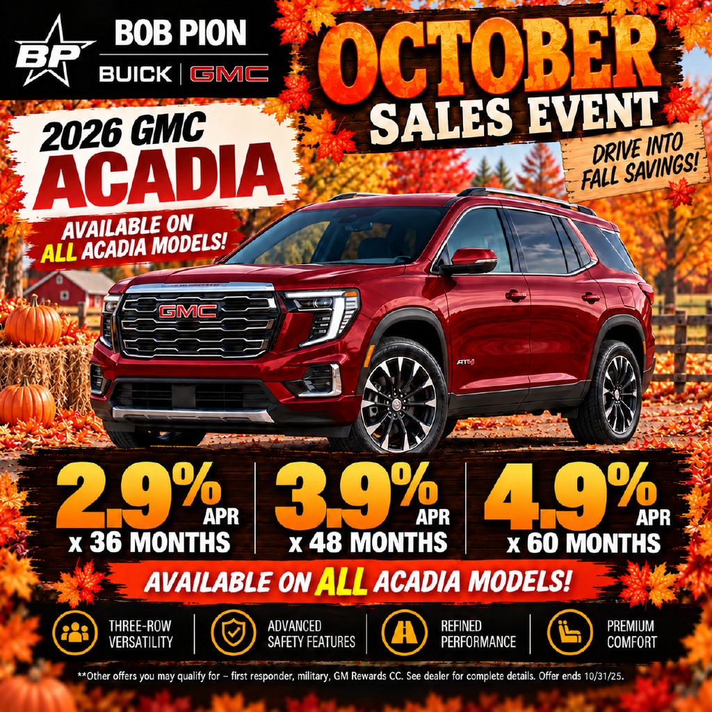 2026 GMC Acadia SUV 