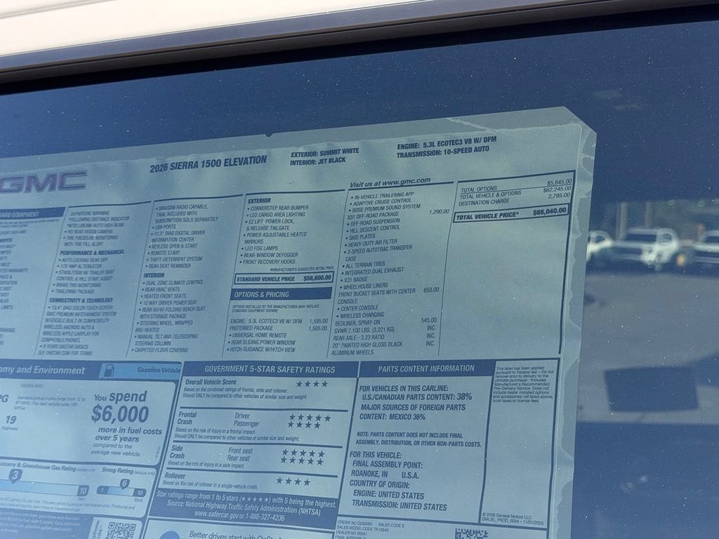 2026 GMC Sierra 1500 Elevation - Photo 19