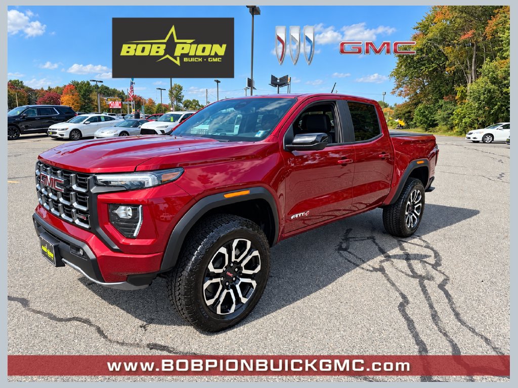 Volcanic Red Tintcoat 2026 GMC Canyon Pickup Truck Four-Wheel Drive Automatic