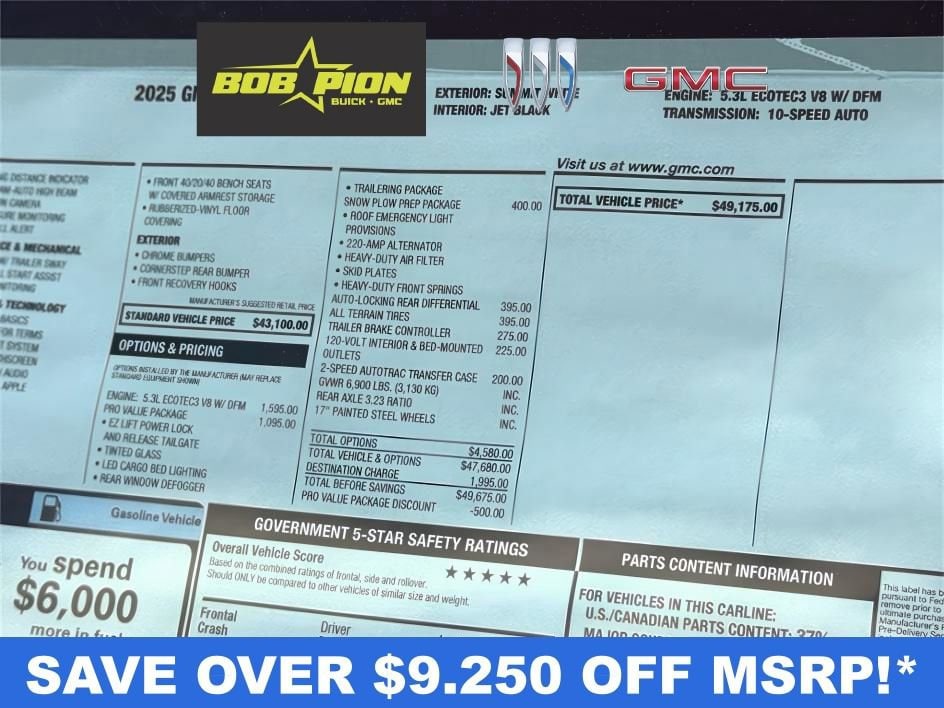 2025 GMC Sierra 1500 Pro - Photo 6