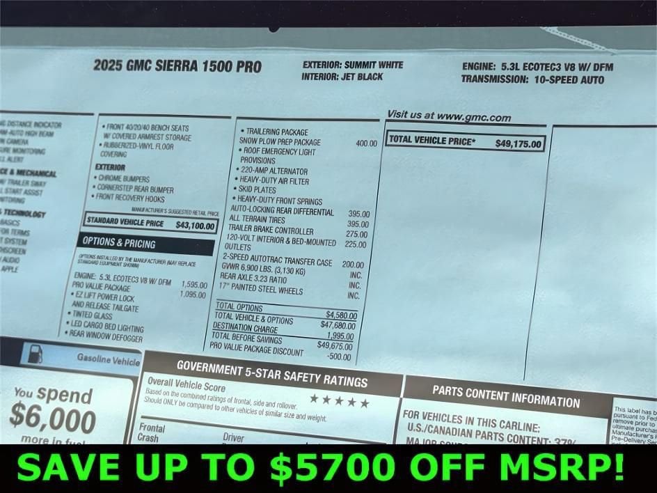 2025 GMC Sierra 1500 Pro - Photo 15