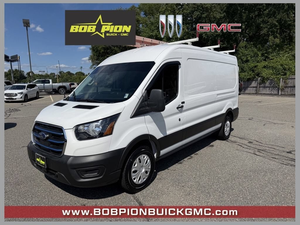 Used 2022 Ford E-Transit Cargo Van Base with VIN 1FTBW9CK3NKA41601 for sale in Chicopee, MA