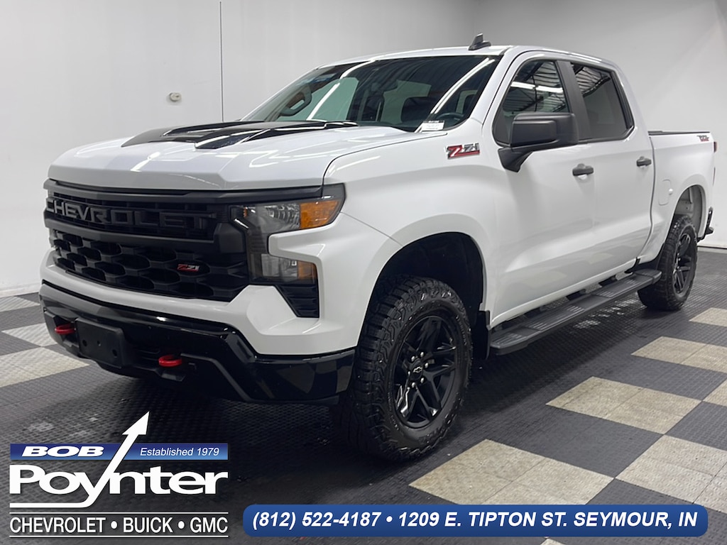 Used 2024 Chevrolet Silverado 1500 Custom Trail Boss Truck