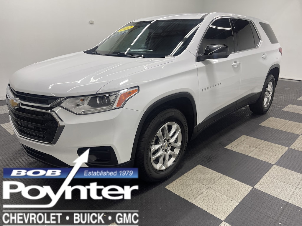 Used 2021 Chevrolet Traverse LS SUV