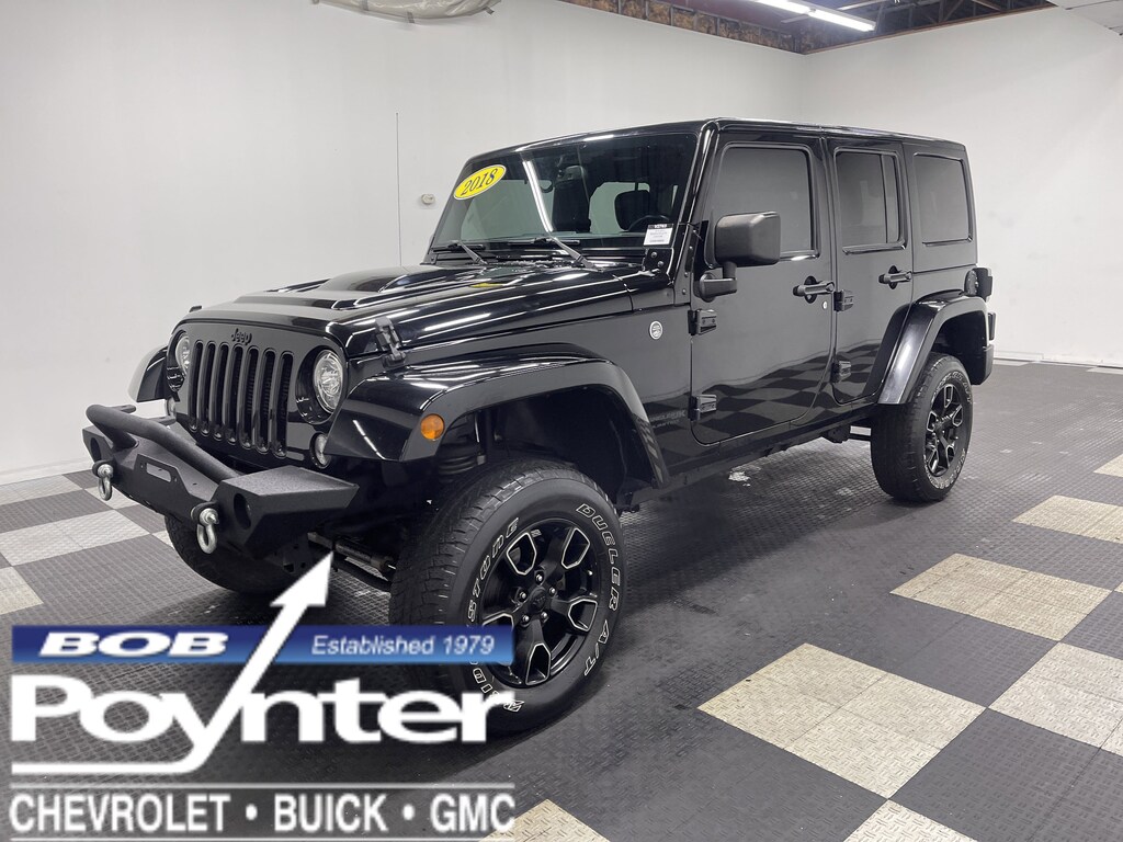 Used 2018 Jeep Wrangler JK Unlimited Sahara 4x4 SUV