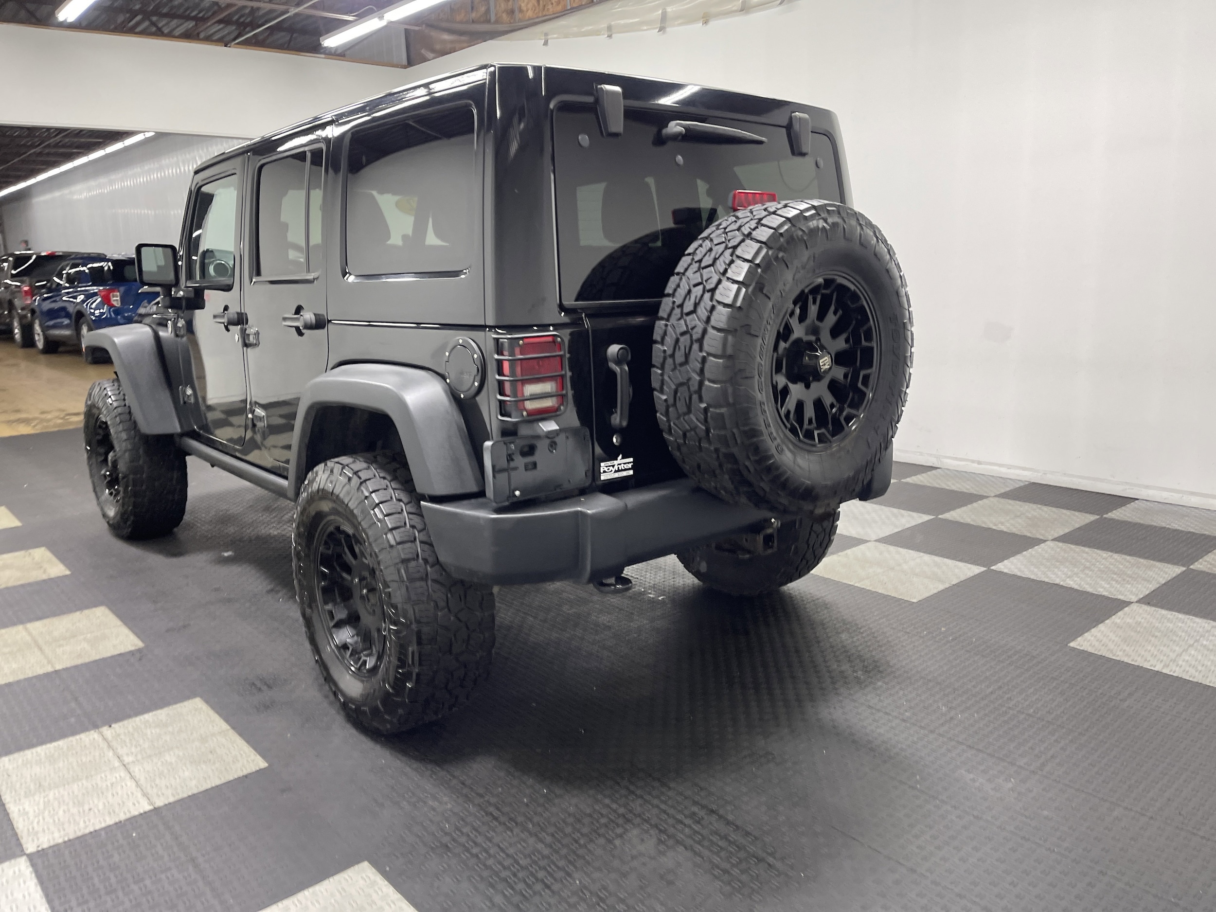 Used 2012 Jeep Wrangler Unlimited Rubicon with VIN 1C4BJWFG3CL113733 for sale in Seymour, IN