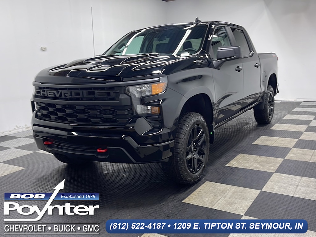 New 2026 Chevrolet Silverado 1500 Custom Trail Boss Truck