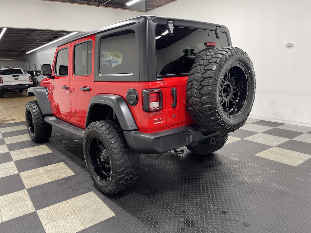 Used 2018 Jeep Wrangler Unlimited Sport S SUV