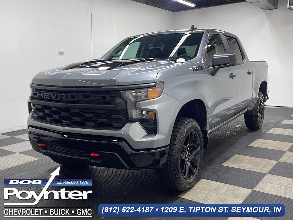 New 2026 Chevrolet Silverado 1500 Custom Trail Boss Truck