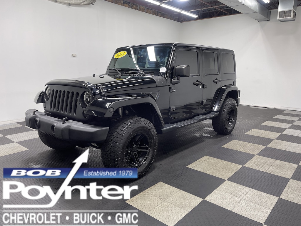 Used 2015 Jeep Wrangler Unlimited Sahara 4x4 SUV
