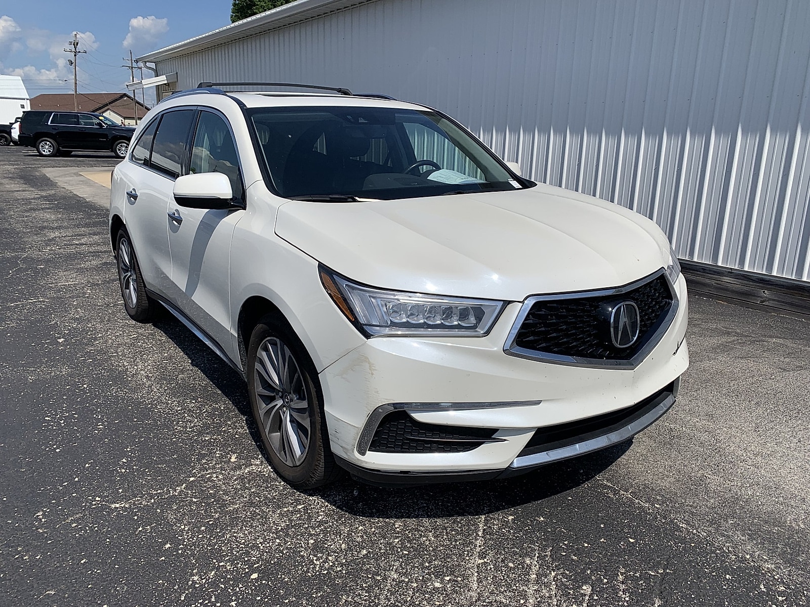 Used 2017 Acura MDX Technology Package with VIN 5FRYD4H50HB010828 for sale in Seymour, IN