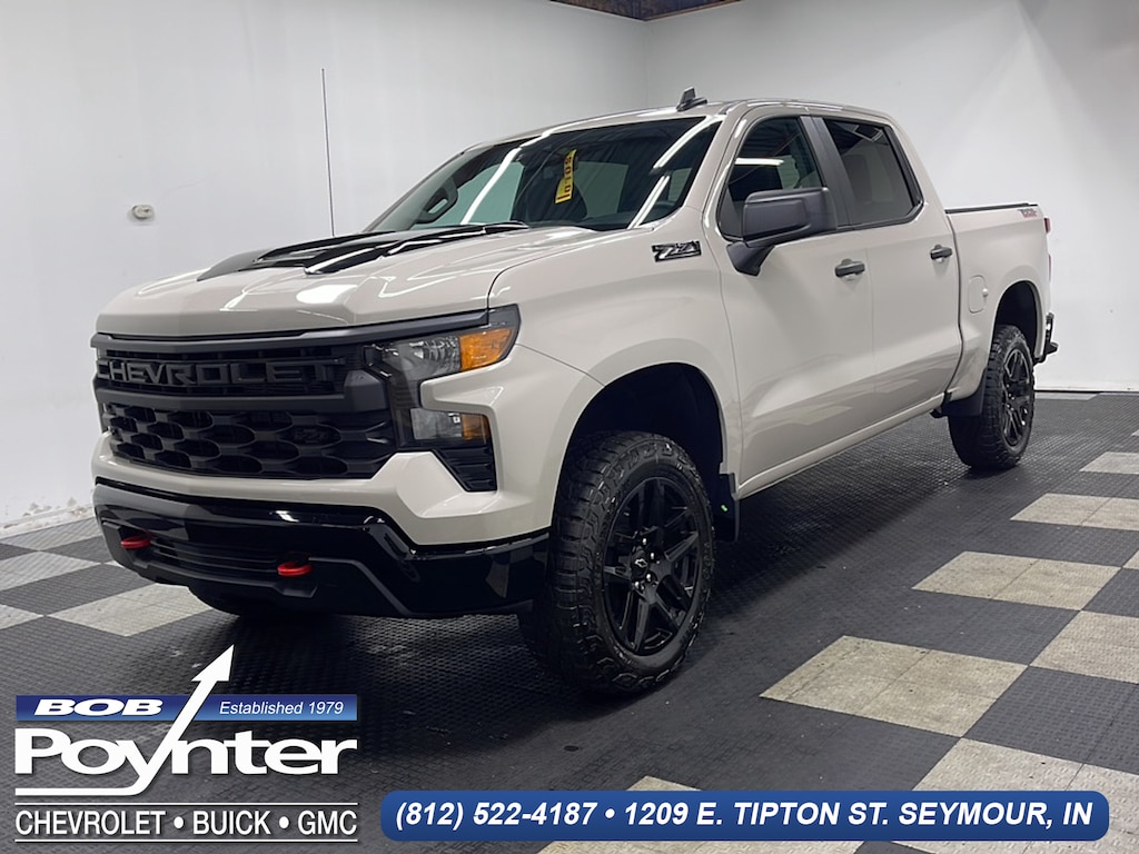 New 2026 Chevrolet Silverado 1500 Custom Trail Boss Truck