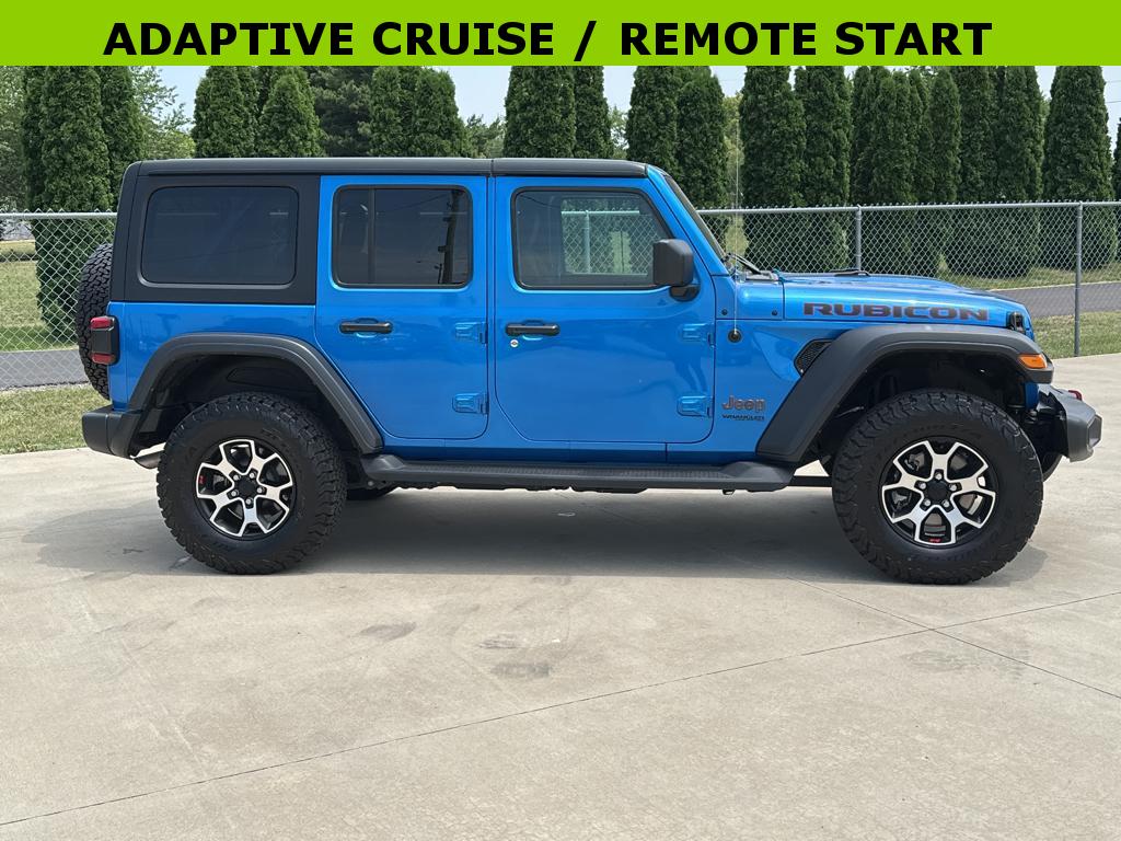 Used 2022 Jeep Wrangler Unlimited Rubicon with VIN 1C4HJXFN4NW127298 for sale in Jacksonville, IL