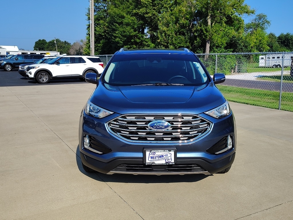 Used 2019 Ford Edge SEL with VIN 2FMPK3J99KBB13689 for sale in Jacksonville, IL