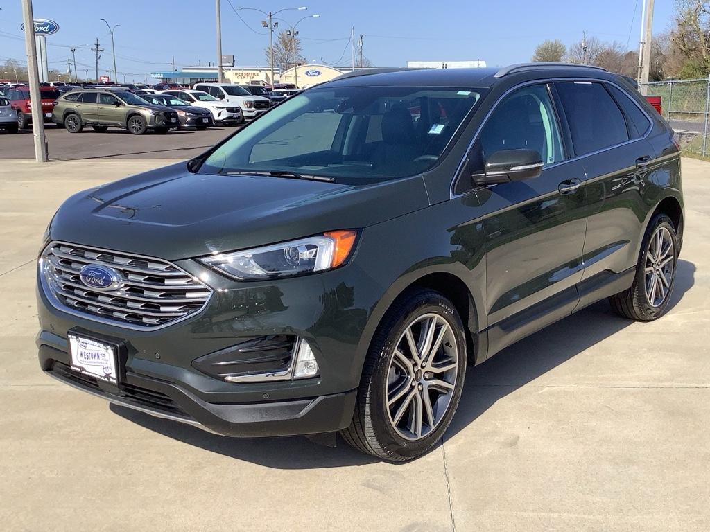 Used 2024 Ford Edge Titanium with VIN 2FMPK4K96RBA37220 for sale in Jacksonville, IL