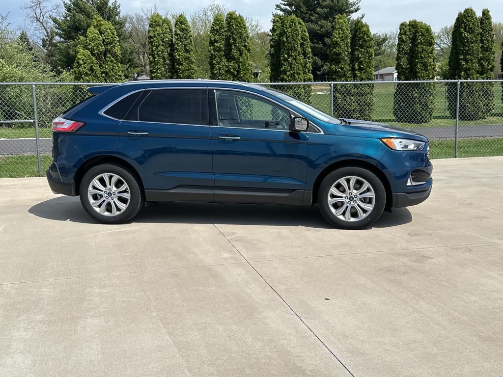 Used 2020 Ford Edge Titanium with VIN 2FMPK4K94LBB50705 for sale in Jacksonville, IL