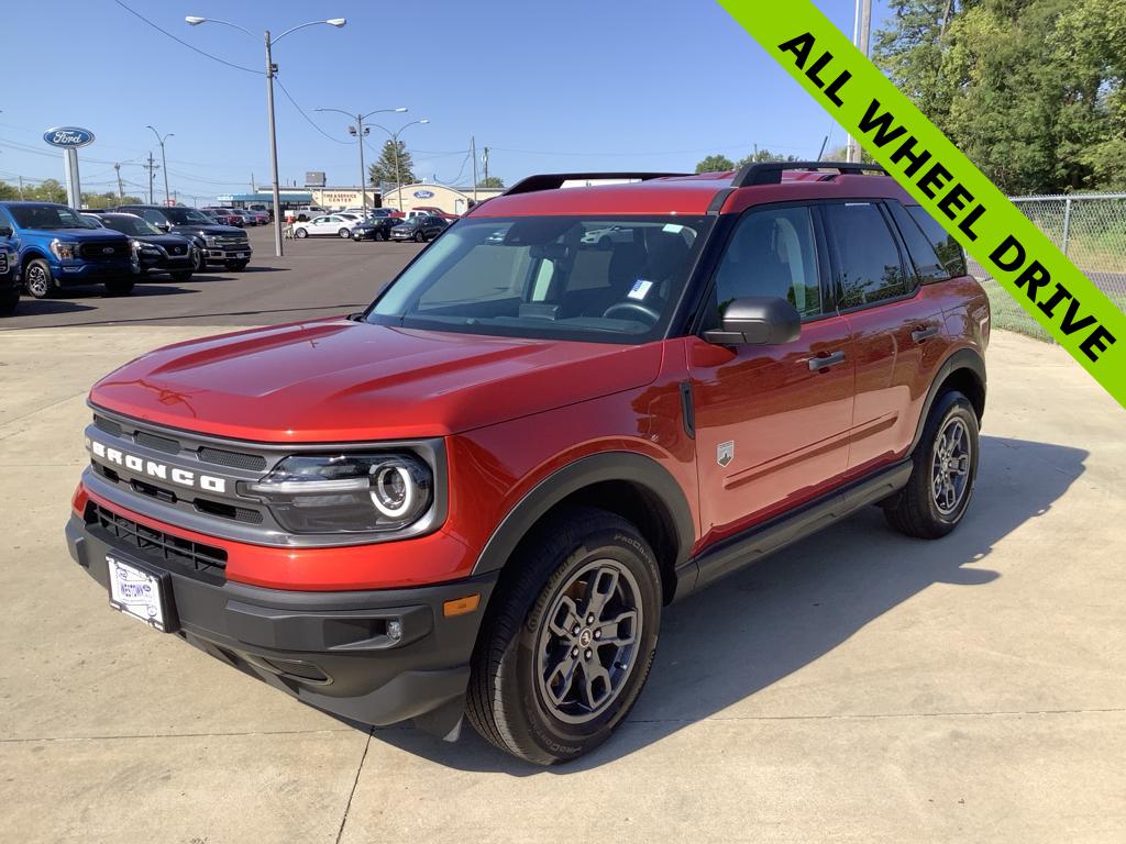 Used 2022 Ford Bronco Sport Big Bend with VIN 3FMCR9B6XNRE19372 for sale in Jacksonville, IL