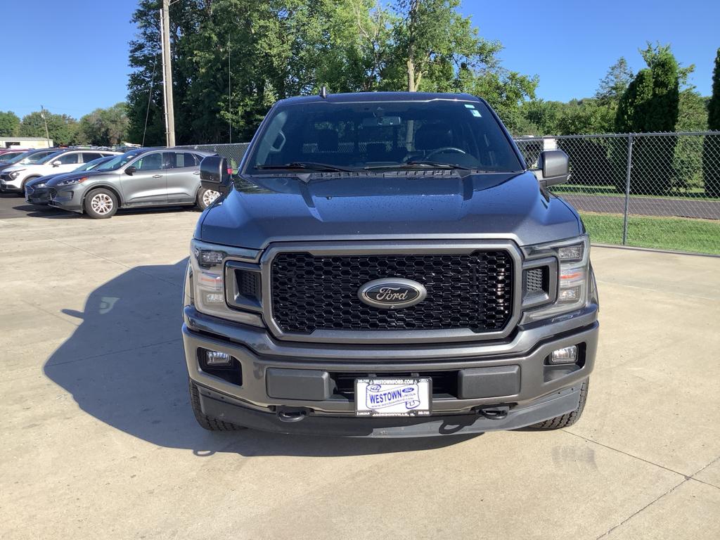 Used 2020 Ford F-150 Lariat with VIN 1FTEW1E43LFC57919 for sale in Jacksonville, IL