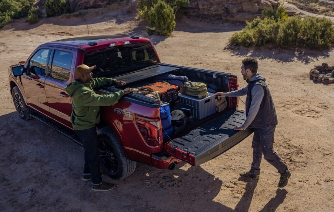 Ford F-150 bed