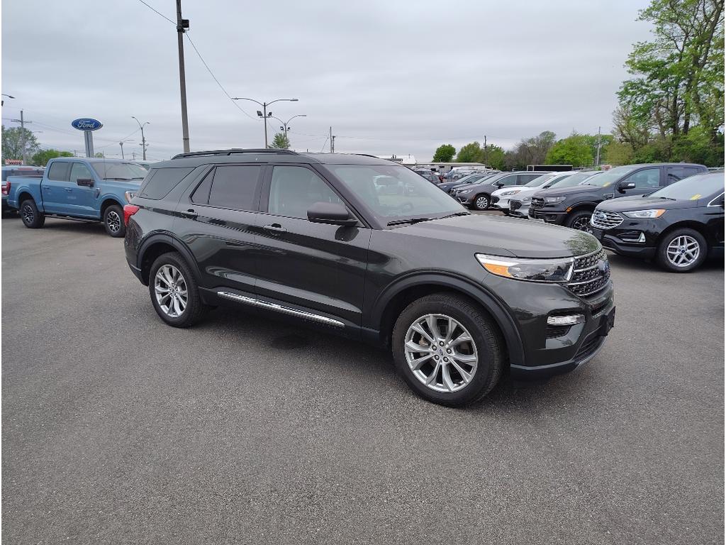 Used 2022 Ford Explorer XLT with VIN 1FMSK8DH8NGC30574 for sale in Jacksonville, IL