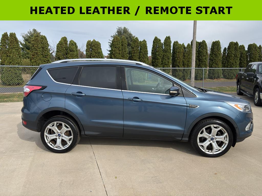 Used 2018 Ford Escape Titanium with VIN 1FMCU9J95JUB80374 for sale in Jacksonville, IL