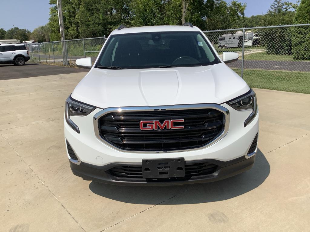 Used 2021 GMC Terrain SLE with VIN 3GKALMEVXML380825 for sale in Jacksonville, IL