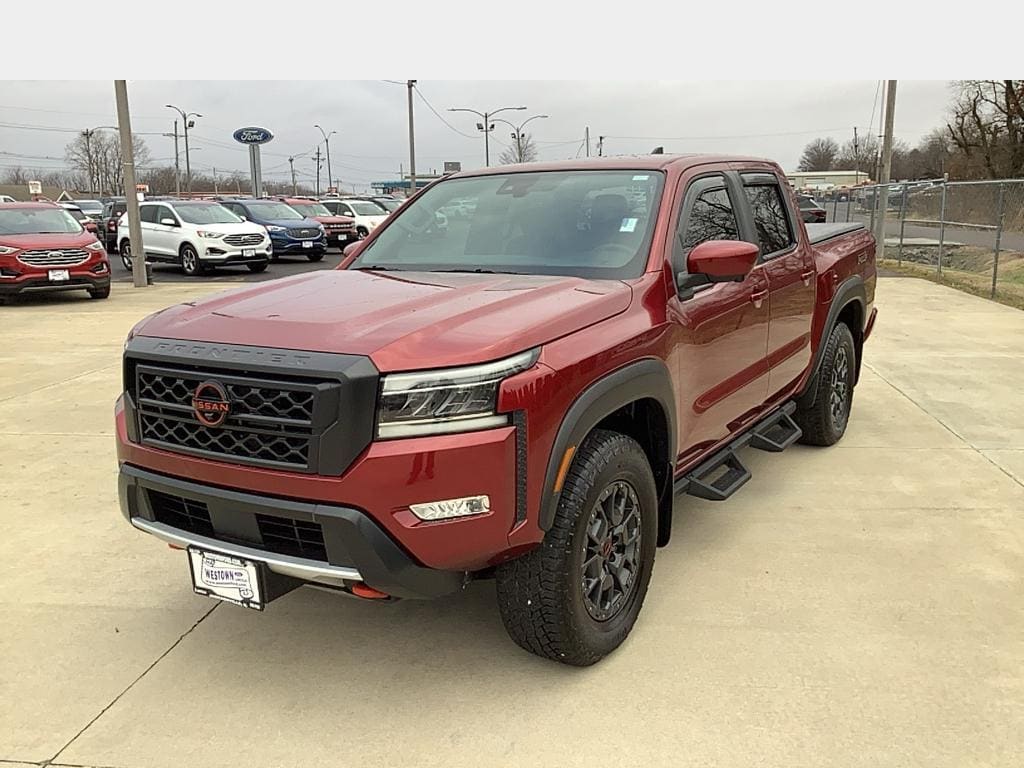 Used 2022 Nissan Frontier PRO-4X with VIN 1N6ED1EK4NN676968 for sale in Jacksonville, IL