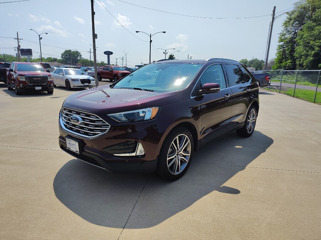 Used 2024 Ford Edge Titanium with VIN 2FMPK4K9XRBA23207 for sale in Jacksonville, IL