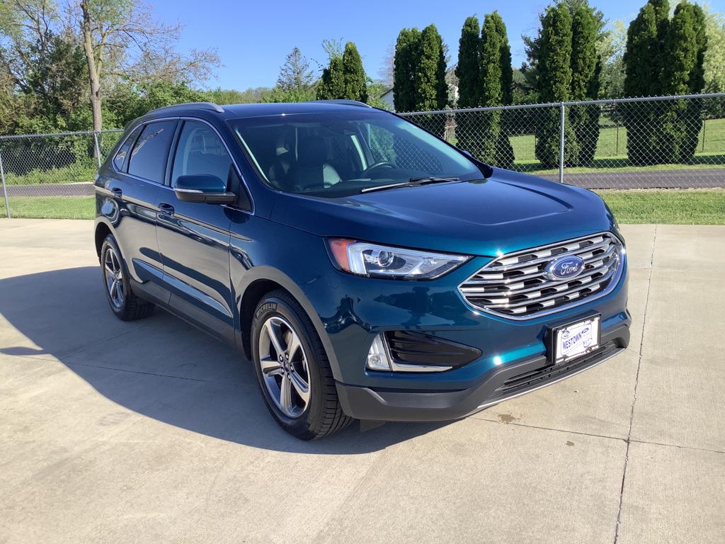 Used 2020 Ford Edge SEL with VIN 2FMPK4J92LBA61572 for sale in Jacksonville, IL