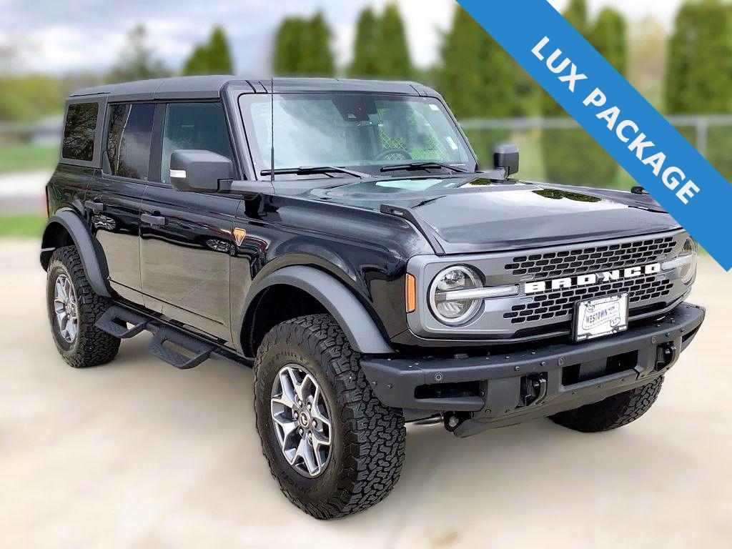 Used 2024 Ford Bronco 4-Door Badlands with VIN 1FMEE9BP4RLA56021 for sale in Jacksonville, IL