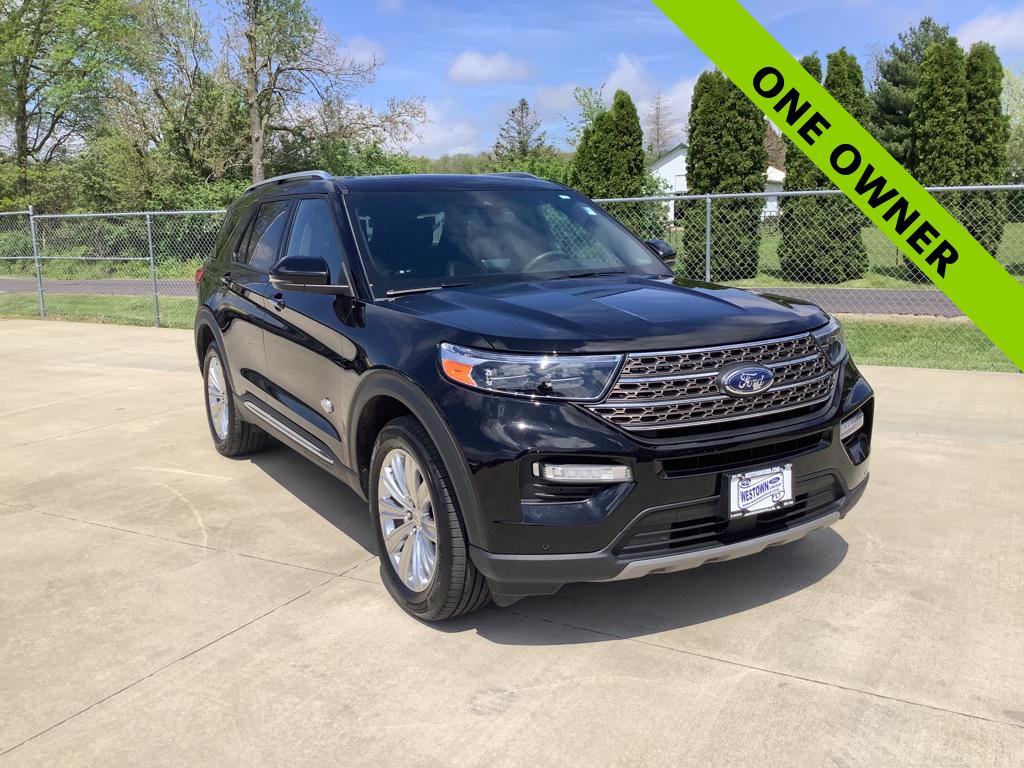 Used 2022 Ford Explorer King Ranch with VIN 1FM5K8LC4NGA37017 for sale in Jacksonville, IL