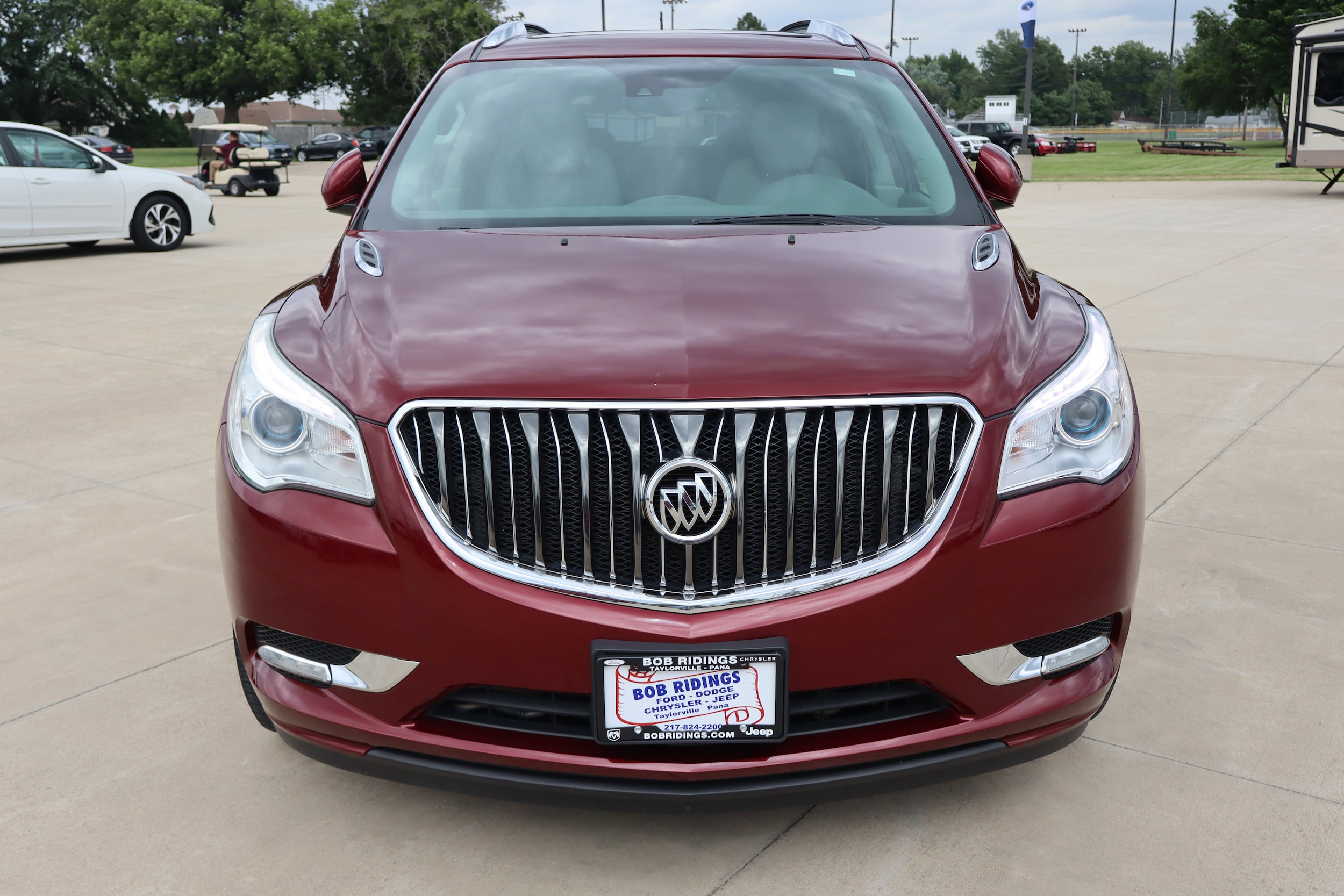 Used 2017 Buick Enclave Premium with VIN 5GAKRCKD3HJ335857 for sale in Taylorville, IL