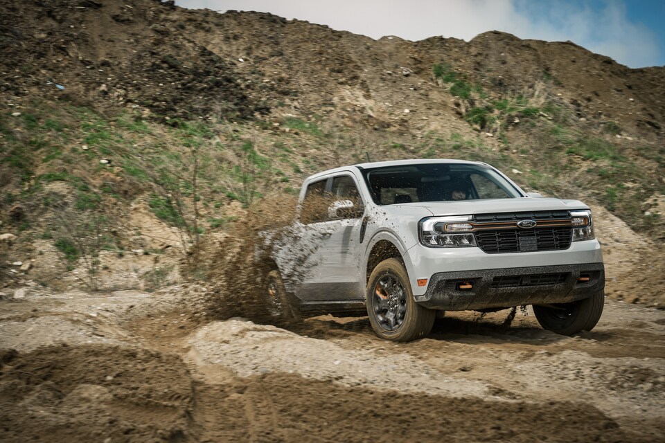Ford Maverick off-roading