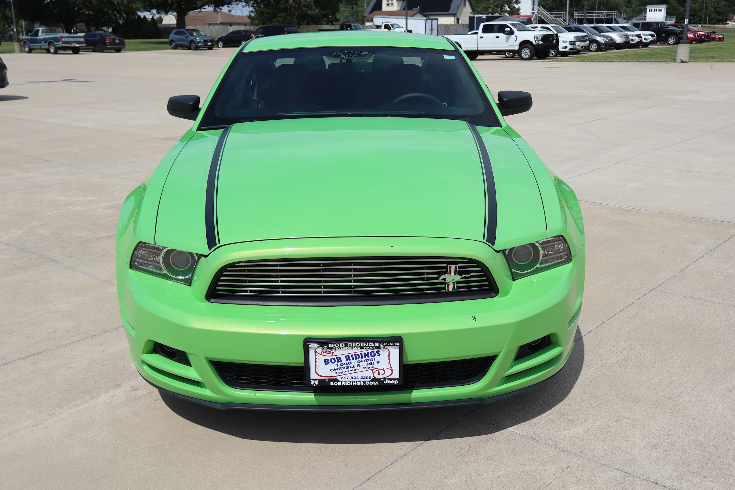 Used 2013 Ford Mustang V6 with VIN 1ZVBP8AM3D5253680 for sale in Taylorville, IL