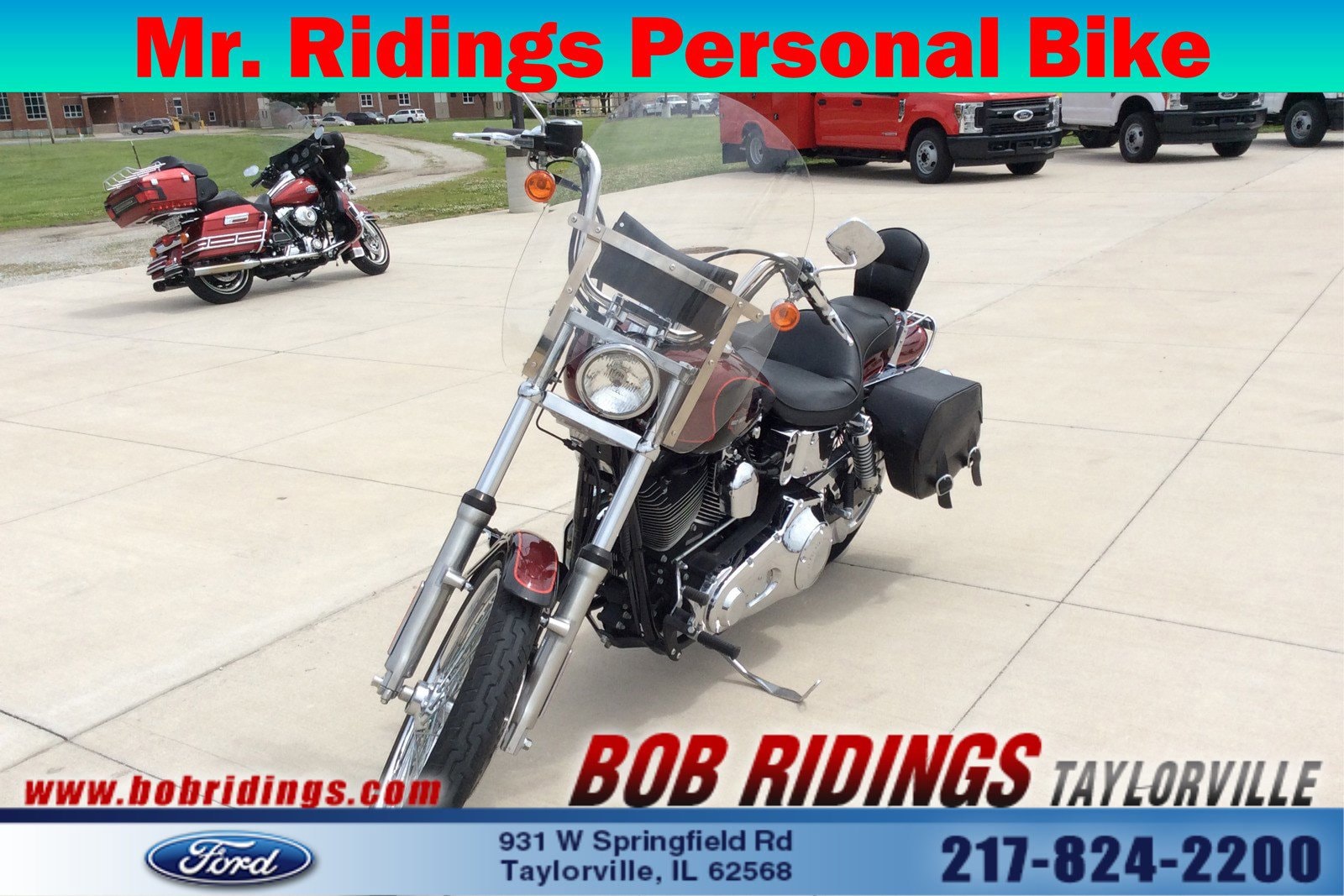 Used 2002 Harley Davidson Wide Glide For Sale at Bob Ridings