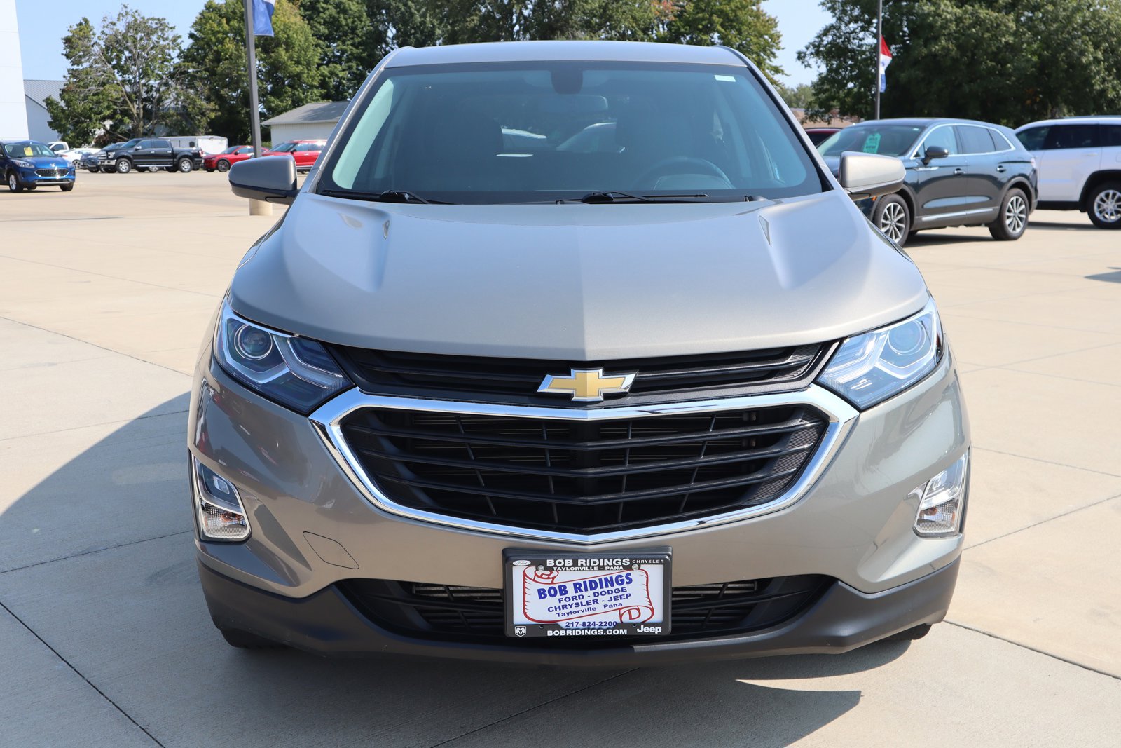 Used 2018 Chevrolet Equinox LT with VIN 3GNAXJEV8JS609588 for sale in Taylorville, IL