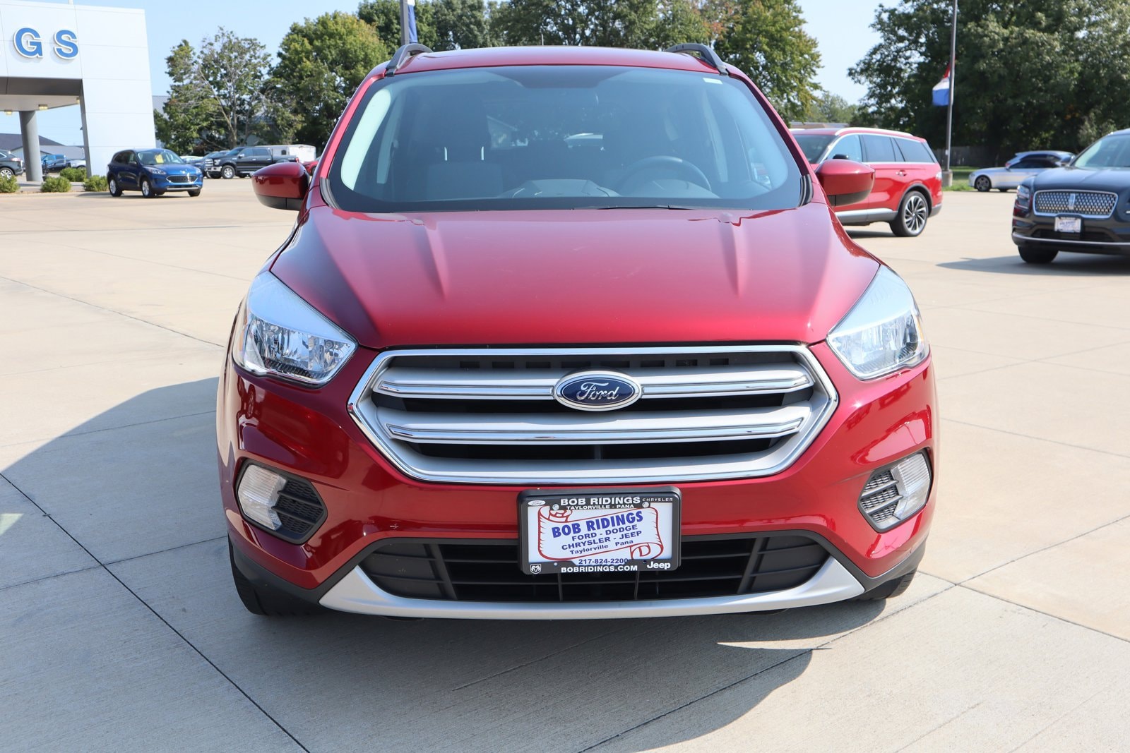 Used 2018 Ford Escape SE with VIN 1FMCU0GD8JUA20934 for sale in Taylorville, IL