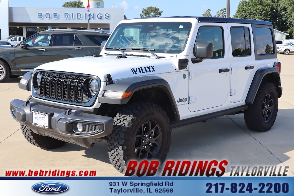 Used 2025 Jeep Wrangler 4xe Willys SUV