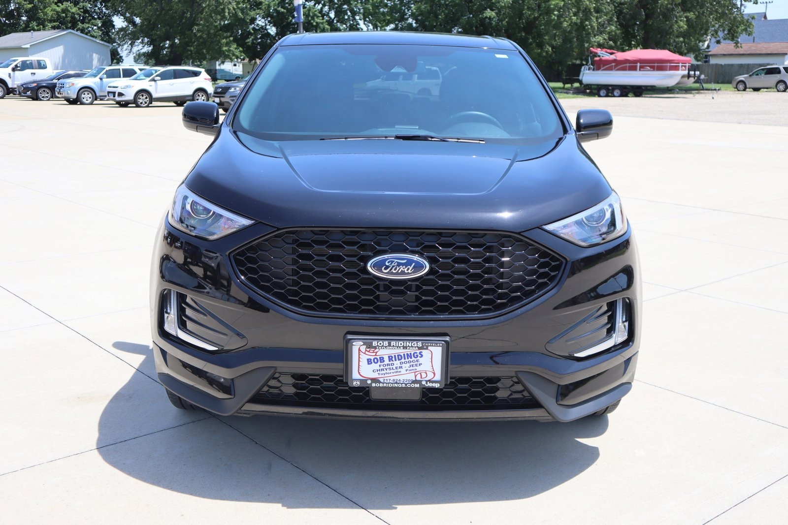 Used 2024 Ford Edge ST-Line with VIN 2FMPK4J93RBA37922 for sale in Taylorville, IL