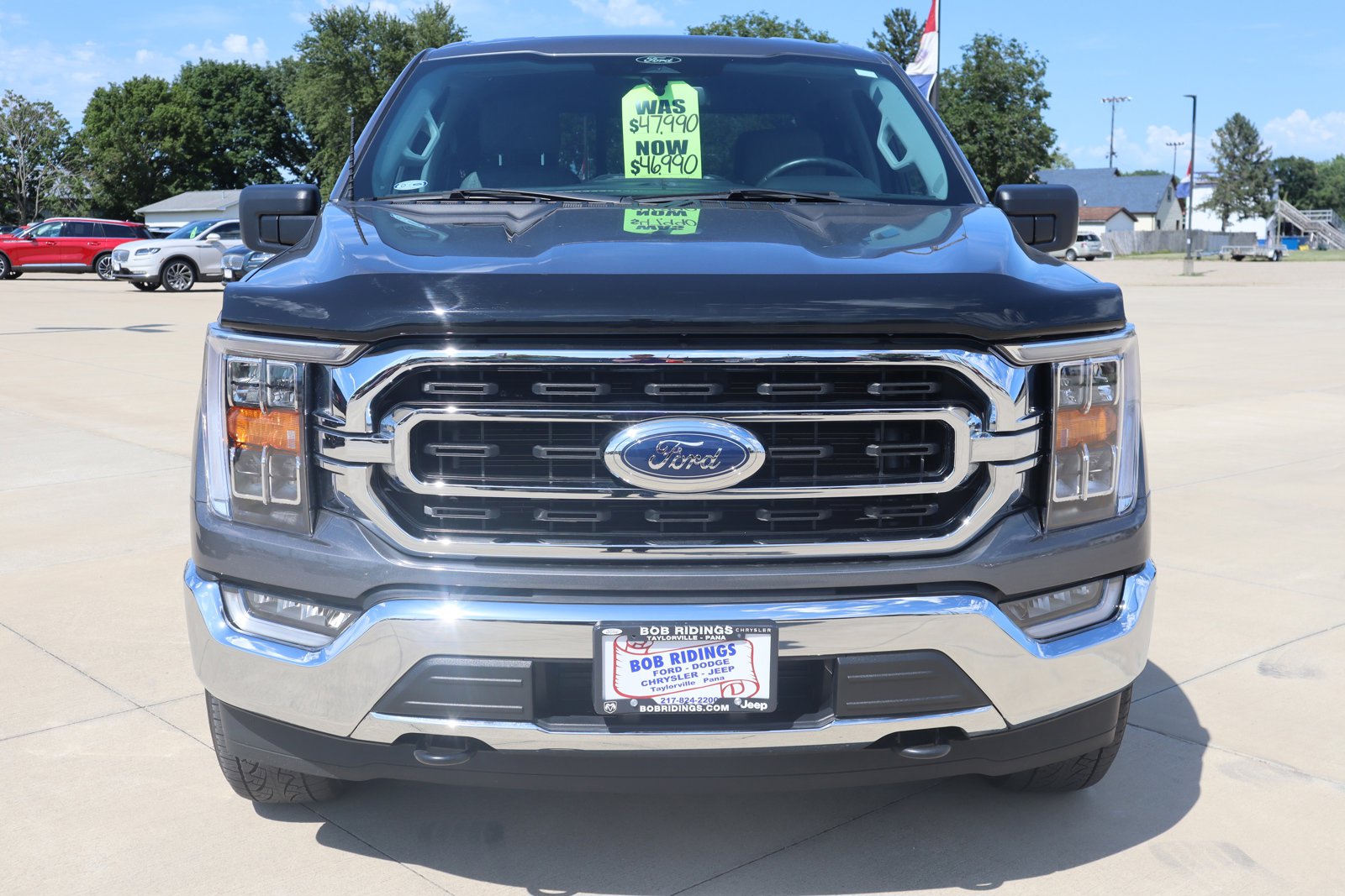 Used 2022 Ford F-150 XLT with VIN 1FTFW1E82NKE79434 for sale in Taylorville, IL