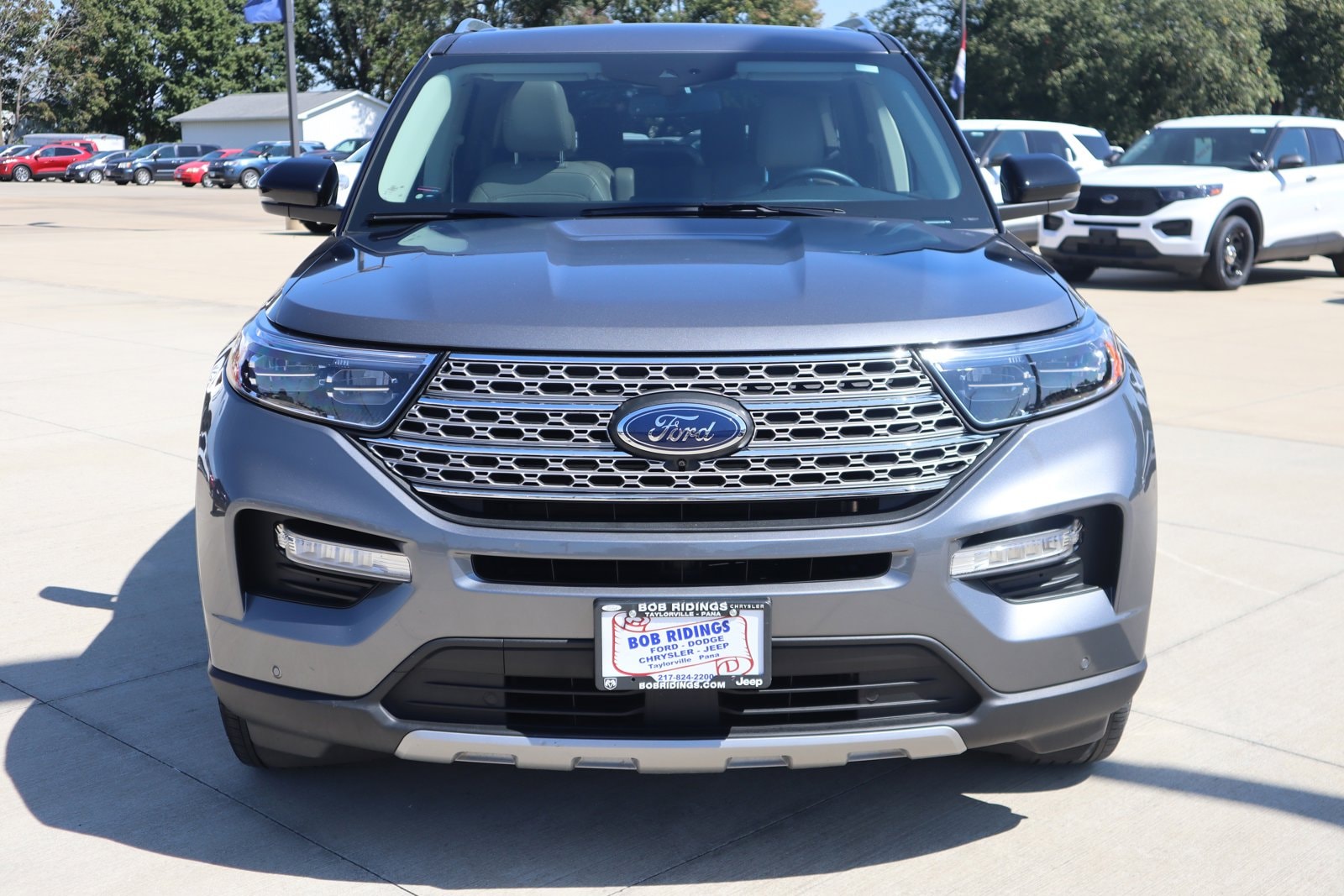 Used 2021 Ford Explorer Limited with VIN 1FM5K8FW6MNA10398 for sale in Taylorville, IL