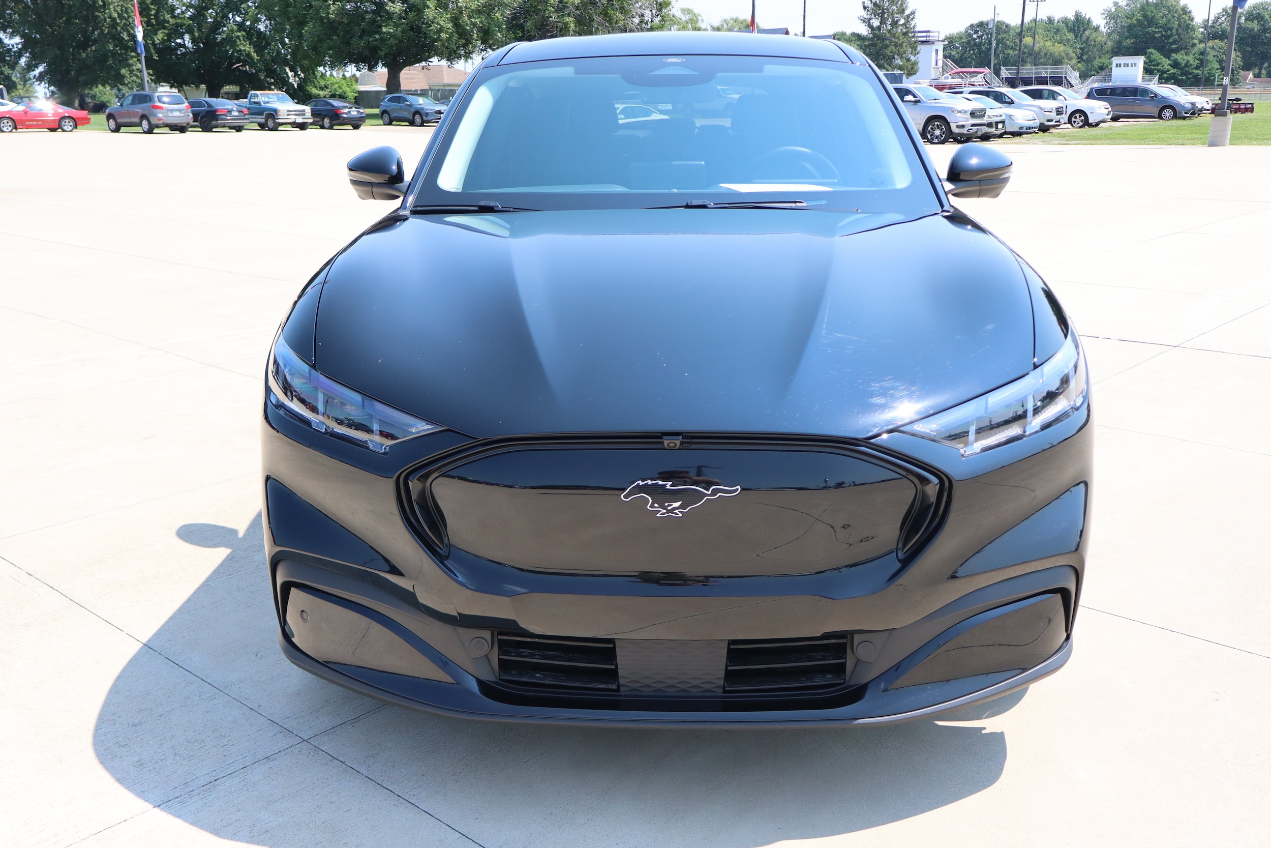 Used 2025 Ford Mustang Mach-E Premium AWD with VIN 3FMTK3SU7SMA19164 for sale in Taylorville, IL