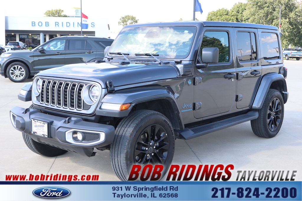Used 2025 Jeep Wrangler 4xe Sahara SUV
